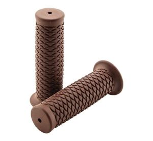 Bikers Choice Scales Grip 1In Brown