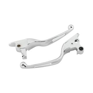 Biker's Choice Tri-Hole Lever Set Chrome