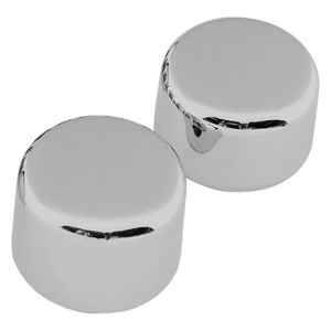 Biker's Choice Rear Chrome Axle Cap Set