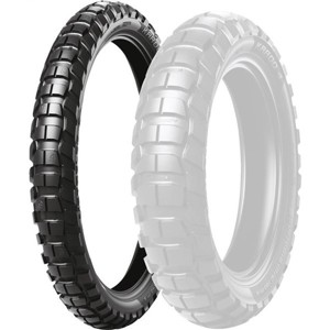 Metzeler Karoo 4 Tire 110/80R19 59T Tubeless Front Blackwall - Dual sport adventure tire 110/80R19 front