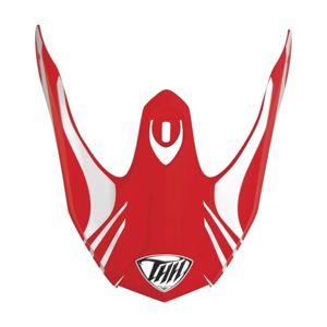THH Helmets T730X Twister Visor Red/Silver A/Y