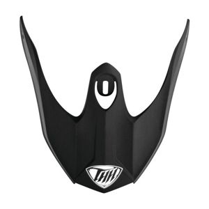 THH Helmets T730X Visor Flat Black Adult/Youth