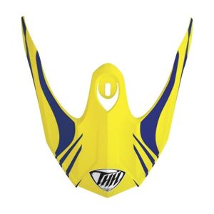 THH Helmets T730X Twister Visor Yellow/Blue A/Y