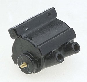 Twin Power Ignition Coil Black 5 Ohm For 65-79 Big Twin and XL - Original ignition coil 5 Ohm For 65-79 Big Twin and XL