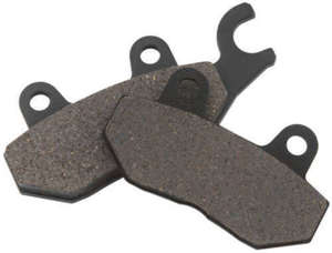 BikeMaster Rear Organic Brake Pads Fits Triumph
