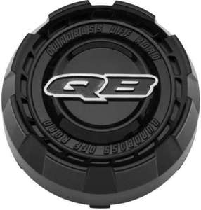 QuadBoss Gloss Black Center Cap 4X137/4X156 for Blitz & Slice Wheels