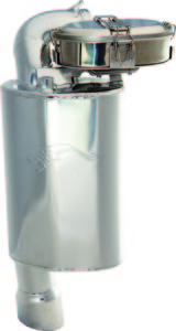 SLP Silencer with Trail Chef Mount for Polaris 850 AXYS RMK - Lightweight silencer For Polaris 850 AXYS RMK