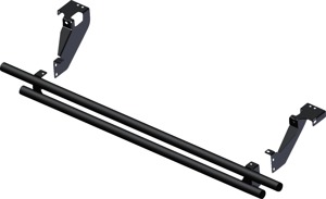 KFI Double Tube Rear Bumper Black Fits 15-24 Kawasaki Mule PRO 820-1000