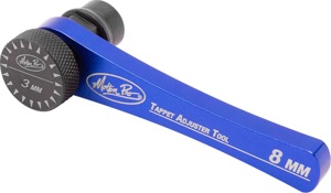 Motion Pro Tappet Adjuster Tool 3mm Square with 8mm Wrench - Valve lash adjuster tool with 3mm square, 8mm wrench