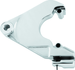 Bikers Choice Chrome Caliper Mounting Bracket For 87-99 Softail