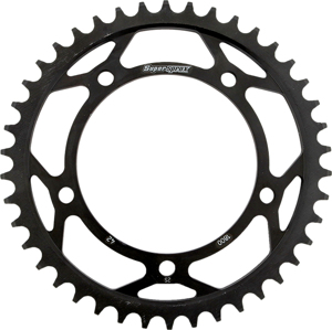Supersprox Steel Rear Sprocket 42T Black 530 Fits 00-16 Triumph Suzuki