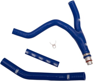 Moose Race Fit Radiator Hose Kit Blue For 15-19 YZ250FX - Radiator hose kit For Yamaha YZ 250 FX