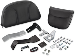 Show Chrome Smart Mount Backrest Black Fits Can-Am