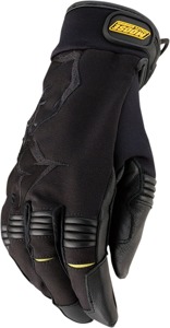Moose Offroad Mud Riding Gloves Black XL Men's - Waterproof, windproof riding gloves XL Men's Black