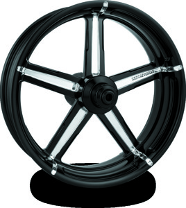 18x5.5 Forged Wheel Formula Contrast Cut Platinum by Performance Machine
