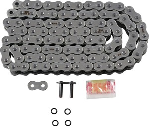 RK 530 MAX O-Ring Chain 120 Links Natural - Sealed O-ring drive chain, 120 links, 530 size