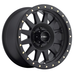 MR304 Double Standard 18x9 -12mm Offset 6x5.5 108mm CB Matte Black Wheel