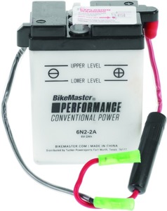 BikeMaster 6N2-2A Battery