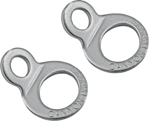 Canyon Dancer Strap Ring Tie-Down Mount - Pair - Universal stainless steel strap ring tie-down mount