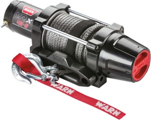 Warn VRX 4500-S Winch with Synthetic Rope Black