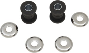 Arlen Ness Polyurethane Handlebar Damper Kit Black