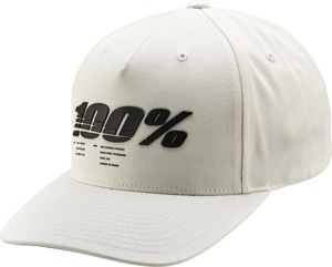 100% Staunch Hat White