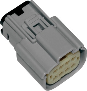 Molex 8-Position Female Connector Gray Namz