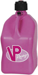 VP Racing 5.5 Gallon Pink Motorsports Fluid Container with Black Top