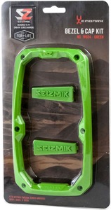 Seizmik Embark ABS Trim Kit - Green for UTV Mirrors