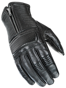 Joe Rocket Cafe Racer Gloves Black 3XL Men's - Soft Nappa leather motorcycle gloves, Black, 3XL