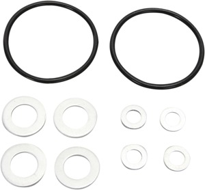 Oil Change O-Rings and Drain Plug Washers - For 16+ Kawasaki KX450