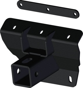 KFI Rear 2" Receiver Hitch Black Fits 20-23 Kawasaki Teryx KRX1000