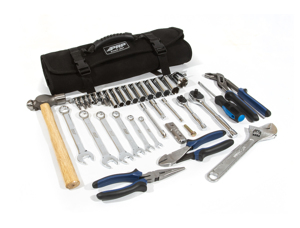 PRP Powersport Roll Up Tool Bag with 36pc Tool Kit - Roll up tool kit for RZR and other UTVs