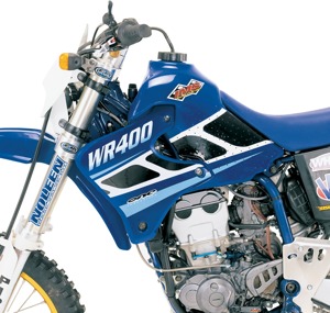 IMS 4.0 Gal Large-Capacity Gas Tank Blue Fits YZ400F