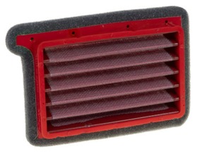 BMC Replacement Air Filter, Red Cotton - Fits 21+ Triumph Trident 660