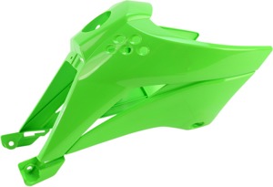 UFO Radiator Shrouds Green Fits Kawasaki KLX110