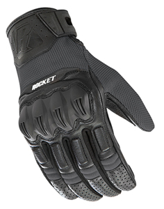 Joe Rocket Phoenix 5.1 Gloves Grey/Black Mens SM - Breathable mesh and leather riding gloves, size SM