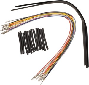 Namz 15" Handlebar Control Extension Harness with Color Wires