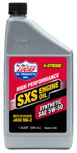 5W-50 Engine Oil Synthetic - 1 QT
