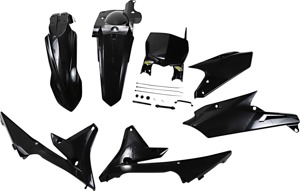 Cycra Black Replica Plastic Kit For 14-17 Yamaha YZ250F YZ450F