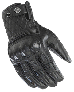 Joe Rocket Diamondback Glove Black Mens 3XL - Cowhide leather, waterproof glove, 3XL, Black