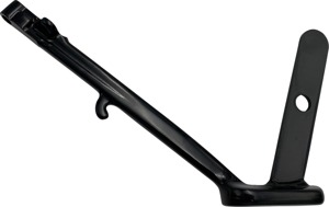 Drag Specialties Extended Kickstand 1in Over Stock Harley Black