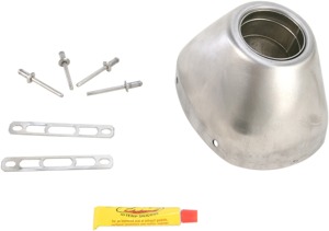 FMF RCT Stainless Replacement End Cap Kit For Factory 4.1 - Exhaust end cap kit for Factory 4.1 RCT mufflers