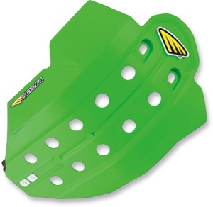 Cycra Full Armor Skid Plate Green Fits Kawasaki KX450