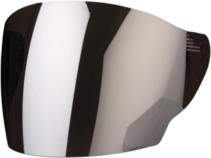 Z1R Ace Helmet Shield Mirror Silver Adult One Size - Replacement shield for Z1R Ace helmet