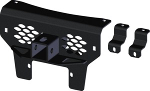 KFI Front 2" Upper Receiver Hitch For Honda Pioneer 1000 2016-2021 - Front 2" receiver hitch For Honda Pioneer 1000