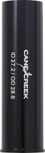 Cane Creek Seat Post Adapter 27.2mm to 28.6mm Aluminum Black - Aluminum seatpost adapter, 27.2mm to 28.6mm