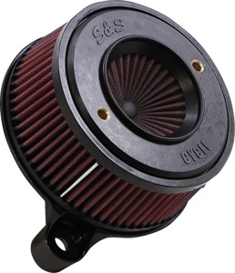 S&S Air Stinger Air Cleaner with Brushed Ring