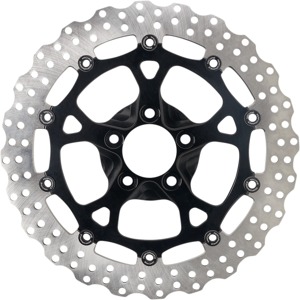 13" Dominator Front Wheel Black Anodized - Performance Machine