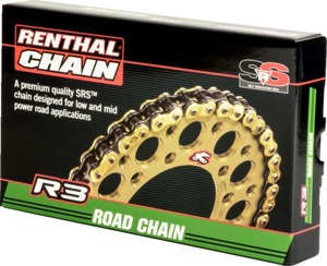 Renthal R3-3 SRS 520 Gold Road Chain 120 Links